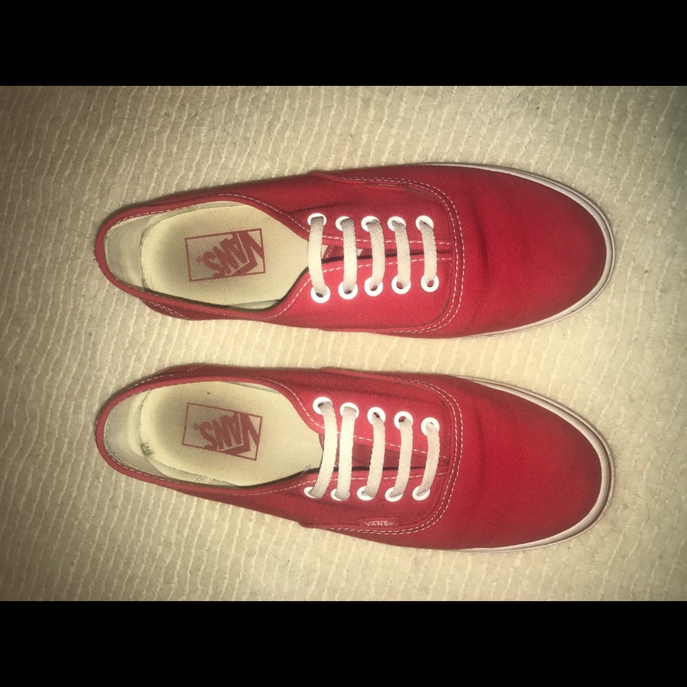Red vans